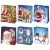Karácsony Santa Magic papír ajándéktasak, ajándékzacskó 15,5x15,5x8 cm