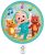 CoComelon Music papírtányér 8 db-os 23 cm FSC
