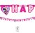Disney Minnie Junior Happy Birthday felirat FSC 2 m