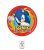 Sonic a sündisznó Sega papírtányér 8 db-os 20 cm FSC
