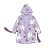 Gabi babaháza Cat Purple gyerek köntös 3 - 8 év / 98 - 128 cm