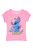 Disney Lilo és Stitch, A csillagkutya Pink gyerek rövid póló, felső 3 - 8 év / 98 - 128 cm
