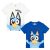 Bluey Fun gyerek rövid póló, felső 3 - 6 év / 98 - 116 cm