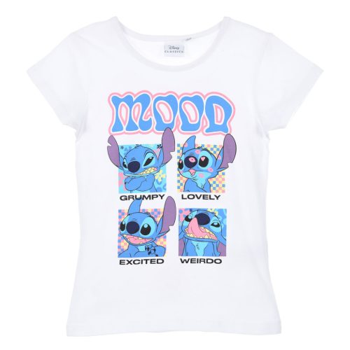 Disney Lilo és Stitch, A csillagkutya Mood gyerek rövid póló, felső 3 - 8 év / 98 - 128 cm