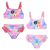 Barbie gyerek fürdőruha, bikini 4 - 10 év / 104 - 140 cm